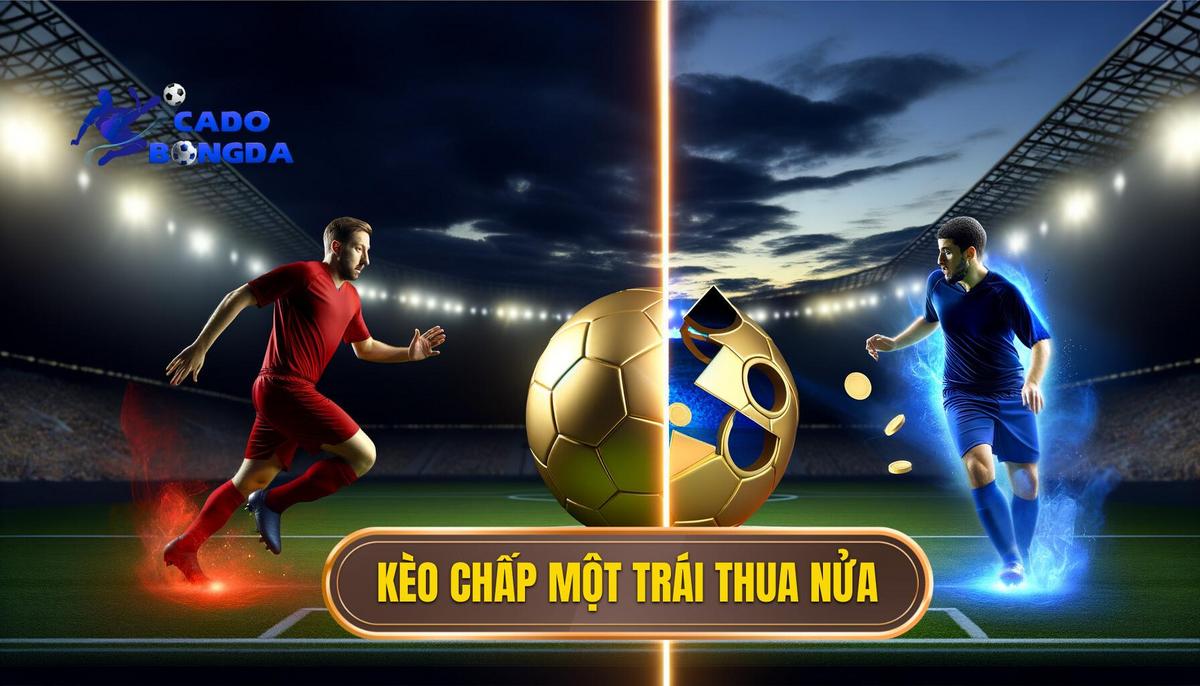Kèo chấp một trái thua nửa