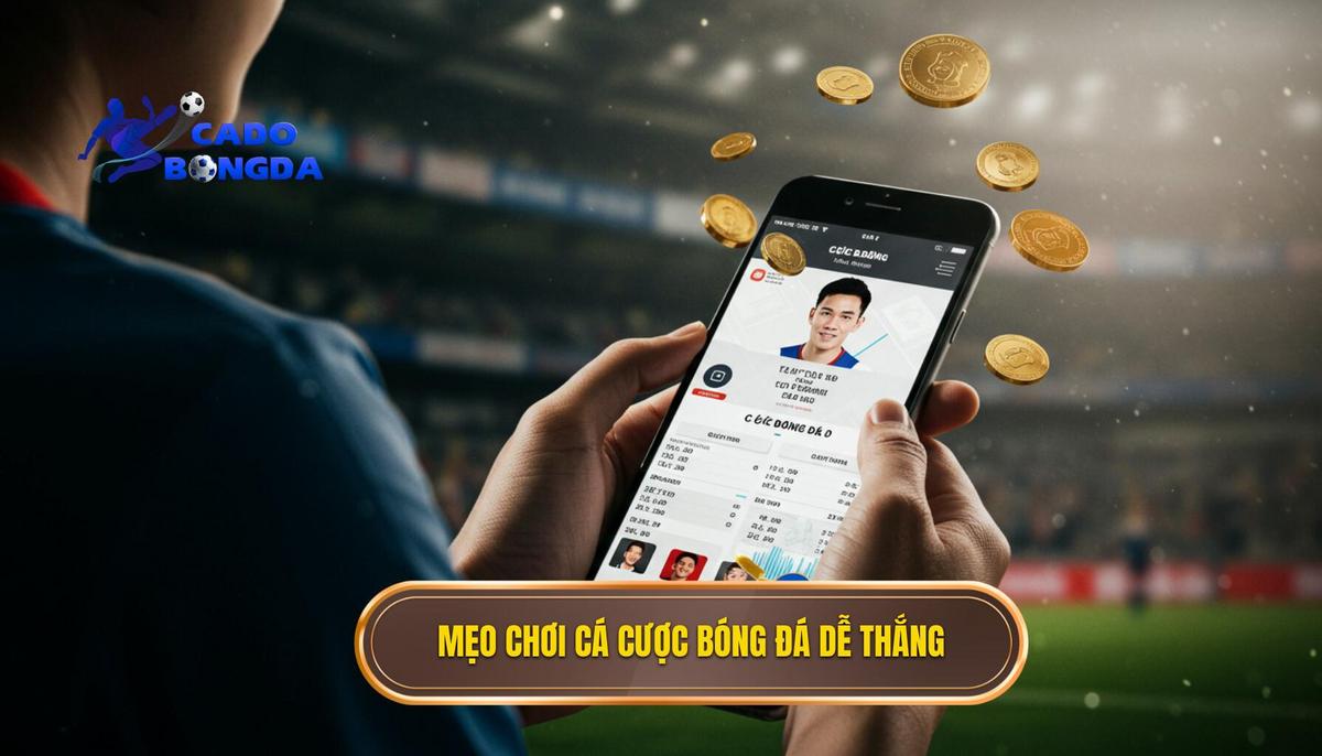 Mẹo Chơi Cá Cược Bóng Đá Dễ Thắng: Bí Kíp Độc Quyền Giúp Bạn "Xanh Cỏ" Liên Tục 4 mẹo chơi cá cược bóng đá dễ thắng