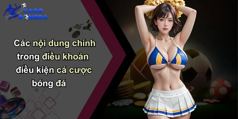 Các nội dung chính trong điều khoản điều kiện cá cược bóng đá