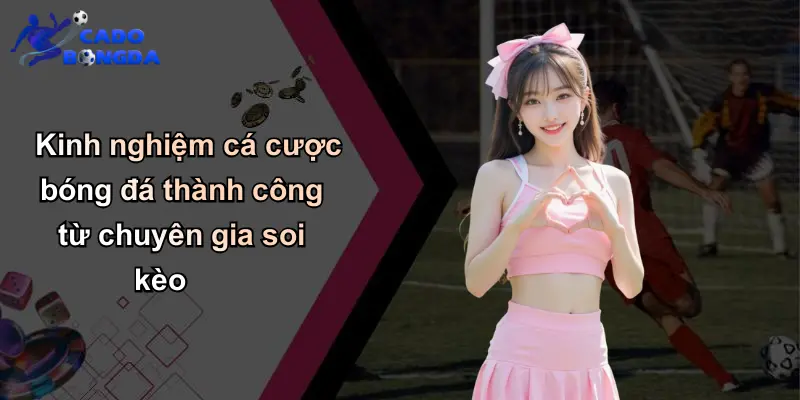 Kinh nghiệm cá cược bóng đá thành công từ chuyên gia soi kèo