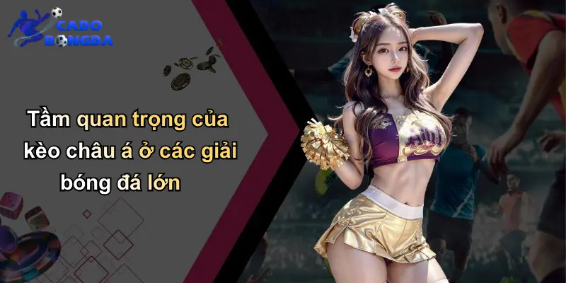 Tầm quan trọng của kèo châu á ở các giải bóng đá lớn
