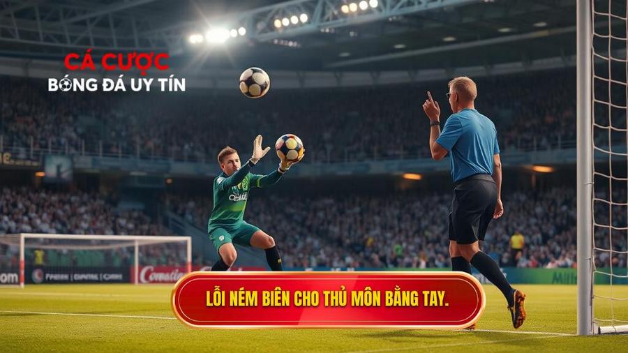 Các kịch bản xảy ra khi vi phạm Luật ném biên về cho thủ môn bằng tay