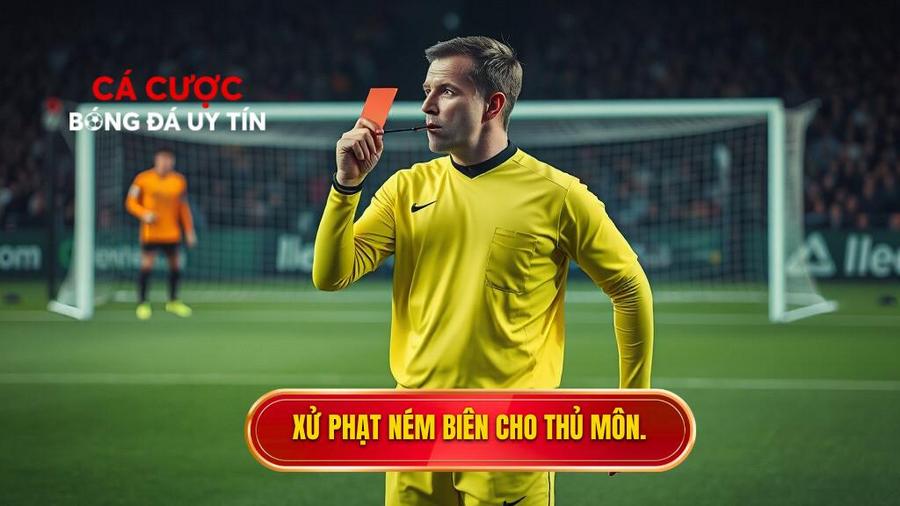 Hình phạt khi vi phạm Luật ném biên về cho thủ môn bằng tay