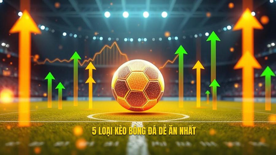 Top 5 loại kèo bóng đá dễ ăn nhất hiện nay bạn không nên bỏ lỡ