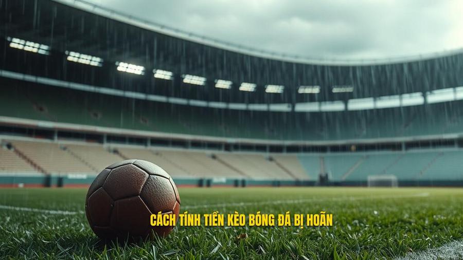 Cách tính tiền khi kèo bóng đá bị hoãn chi tiết nhất