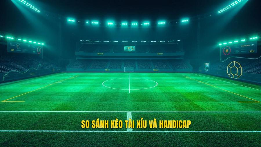 Phân tích đa chiều: Nên chơi kèo bóng đá Tài Xỉu hay Handicap?